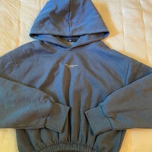 Zara cropped hoodie